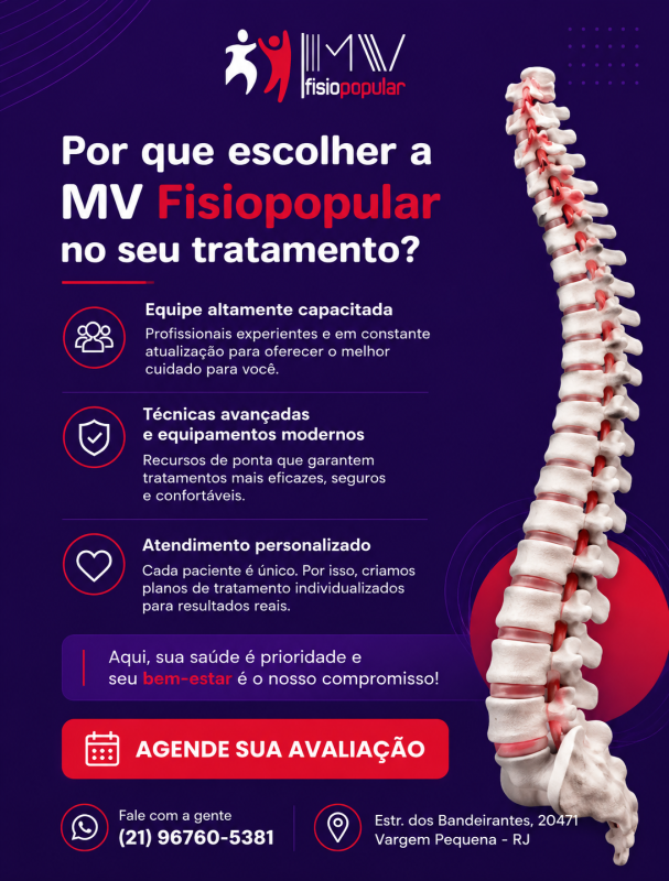 Por que escolher a MV Fisiopopular no seu tratamento